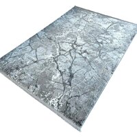 Ковер для жилой комнаты Radjab Carpet Марсель NP 371 Прямоугольник 11608RK (3x5, Grey) — Chaika Market