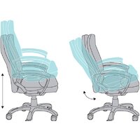 Офисное кресло Бюрократ CH-868LT (черный) - Изображение №5 — Chaika Market