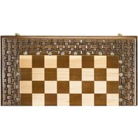 Шахматы/шашки/нарды Haleyan Армянский Орнамент kh137-5 — Chaika Market