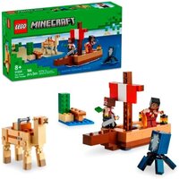 Конструктор LEGO Minecraft 21259 Путешествие на пиратском корабле — Chaika Market