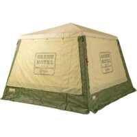 Тент-шатер Camping World Green Hotel Volga 138199 (зеленый/бежевый) - Изображение №4 — Chaika Market