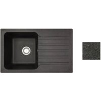 Кухонная мойка БелЭворс Styl L + смеситель W74004-2 + дозатор L405F (черный) - Изображение №5 — Chaika Market