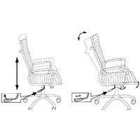Офисное кресло Бюрократ CH-883 (бежевый) - Изображение №2 — Chaika Market