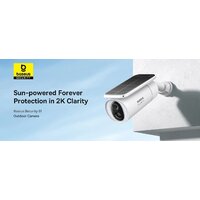 IP-камера Baseus S1 Outdoor 2K Solar Security Camera - Изображение №4 — Chaika Market
