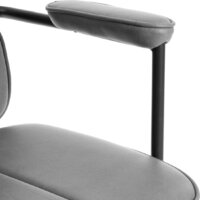 Офисное кресло TetChair Alpha (иск. замша, серый) - Изображение №7 — Chaika Market