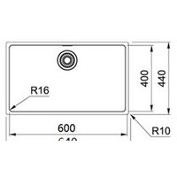 Кухонная мойка Franke FEX 110-60 - Изображение №2 — Chaika Market