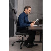 Офисное кресло Everprof Mars Black Fabric (черный) - Изображение №4 — Chaika Market