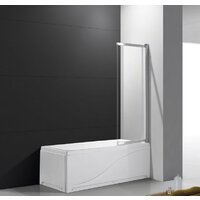 Стеклянная шторка для ванны Cezares SLIDER-VF-11-90/150-C-Cr - Изображение №2 — Chaika Market