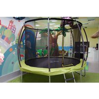 Батут Atlas Sport 312 см - 10ft Master (с лестницей, зеленый) - Изображение №3 — Chaika Market