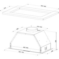 Кухонная вытяжка KUPPERSBERG Slimlux Intro 70 White - Изображение №7 — Chaika Market