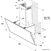 Кухонная вытяжка Whirlpool WHVF 63F LT K - Изображение №3 — Chaika Market
