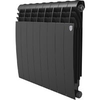 Биметаллический радиатор Royal Thermo Biliner B 500 Черный - 8 секций — Chaika Market