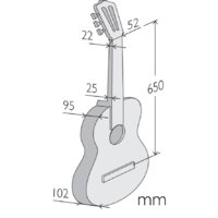 Акустическая гитара Alhambra Student Z-Nature - Изображение №6 — Chaika Market