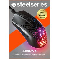 Игровая мышь SteelSeries Aerox 3 2022 Edition (черный) - Изображение №7 — Chaika Market