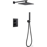 Душевая система  Abber Weiss Insel AF8051B (черный матовый) — Chaika Market