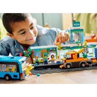 Конструктор LEGO City 60335 Железнодорожная станция - Изображение №4 — Chaika Market