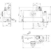 Канализационная установка Grundfos Sololift2 WC-3 - Изображение №2 — Chaika Market