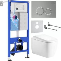 Унитаз подвесной Roxen StounFix Dual Fresh 968510 — Chaika Market