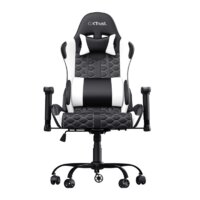 Игровое (геймерское) кресло Trust GXT 708W Resto (черный/белый) - Изображение №3 — Chaika Market