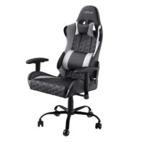 Игровое (геймерское) кресло Trust GXT 708W Resto (черный/белый) - Изображение №5 — Chaika Market