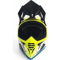 Мотошлем AIM RH855 Fiber Glass Swift RH855S-BYR-XL (XL, желтый/красный) - Изображение №6 — Chaika Market