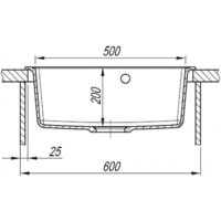 Кухонная мойка ARFEKA Dalago 57 Silken White - Изображение №6 — Chaika Market