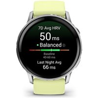 Умные часы Garmin Venu 4 45 мм (серебристый/желтый) - Изображение №3 — Chaika Market