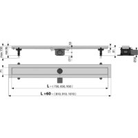Трап/канал Alcaplast APZ13-Double9-850 - Изображение №2 — Chaika Market