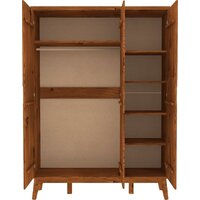 Шкаф распашной ФанДОК Доната 1 Ф-137.1-01 (светлый орех) - Изображение №4 — Chaika Market