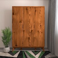 Шкаф распашной ФанДОК Доната 1 Ф-137.1-01 (светлый орех) - Изображение №8 — Chaika Market