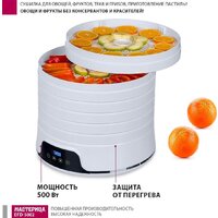 Сушилка для овощей и фруктов Мастерица EFD-5002 - Изображение №6 — Chaika Market