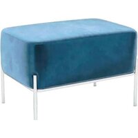 Банкетка Hype Mebel Баг (белый/синий) - Изображение №1 — Chaika Market