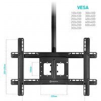 Кронштейн для телевизора Onkron N1L (черный) - Изображение №4 — Chaika Market