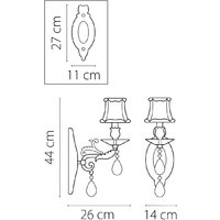 Бра Osgona Fiocco 701611 - Изображение №5 — Chaika Market