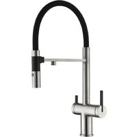Смеситель Paulmark Gravity Gr213888-BS (стальной/нержавеющая сталь) — Chaika Market