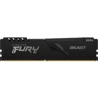 Оперативная память Kingston FURY Beast 4x16GB DDR4 PC4-28800 KF436C18BBK4/64 - Изображение №3 — Chaika Market