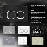 Инсталляция для унитаза Roxen StounFix Dual Fresh 826157 - Изображение №8 — Chaika Market