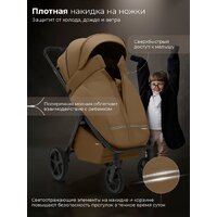 Коляска прогулочная «книга» Sweet Baby SBL Elegante D (коричневый) - Изображение №10 — Chaika Market
