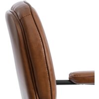 Офисное кресло TetChair Alpha (иск. кожа, коричневый) - Изображение №9 — Chaika Market