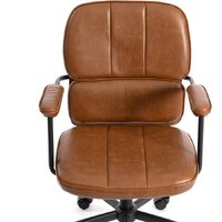 Офисное кресло TetChair Alpha (иск. кожа, коричневый) - Изображение №6 — Chaika Market