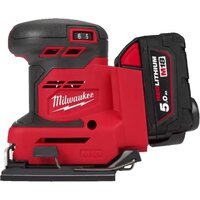 Виброшлифмашина Milwaukee M18 BQSS-502B 4933479967 (с 2-мя АКБ, сумка) — Chaika Market