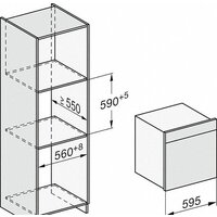 Электрический духовой шкаф Miele DGC 7460 HC Pro EDST/CLST CleanSteel - Изображение №3 — Chaika Market