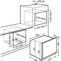 Электрический духовой шкаф Smeg SF800PO - Изображение №2 — Chaika Market