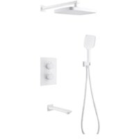 Душевая система  Abber Weiss Insel AF8050W (белый) — Chaika Market