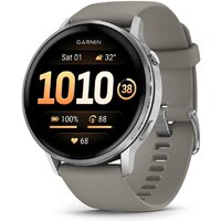 Умные часы Garmin Venu 4 45 мм (серебристый/серый) — Chaika Market