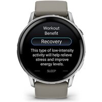 Умные часы Garmin Venu 4 45 мм (серебристый/серый) - Изображение №2 — Chaika Market