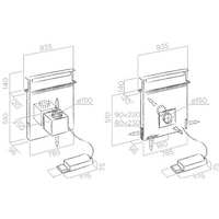 Кухонная вытяжка Elica Pandora GME IX/A/90 - Изображение №4 — Chaika Market