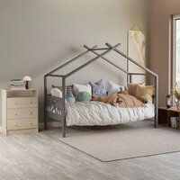 Кровать-тахта Диприз Juletta 90x200 Д.80039.2 (серый) - Изображение №13 — Chaika Market