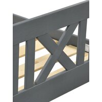 Кровать-тахта Диприз Juletta 90x200 Д.80039.2 (серый) - Изображение №5 — Chaika Market