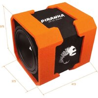 Автомобильная акустика DL Audio Piranha 12A V.2 Twin (оранжевый) - Изображение №7 — Chaika Market